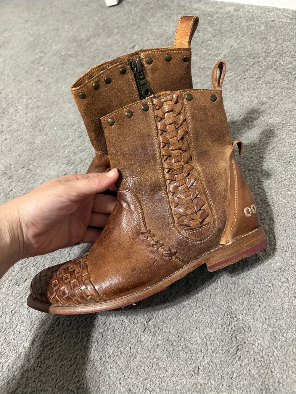 Bed Stu Baxter Tan Boots